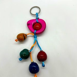 Brand new key chain handmade Ecuadorian